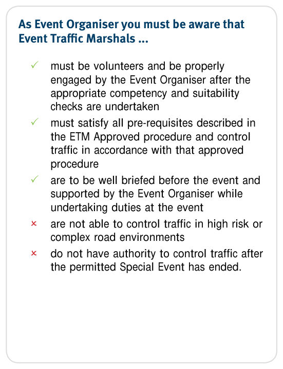 Drawing on page 1 of ETM Info for Event Organisers