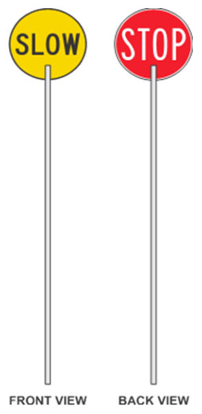 Figure 4.2 – STOP / SLOW Bat