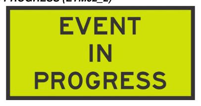 Figure 3.2.3(b) – EVENT IN PROGRESS (ETM02_2)
