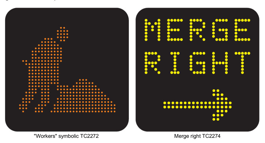 Figure 7.3.1 – Examples of eTCS