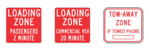 Figure C2.2 – Additional signs