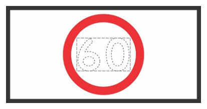 Drawing on page 37 of MUTCD Part 3