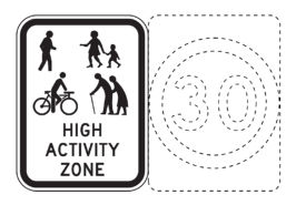 Drawing on page 17 of MUTCD Part 4