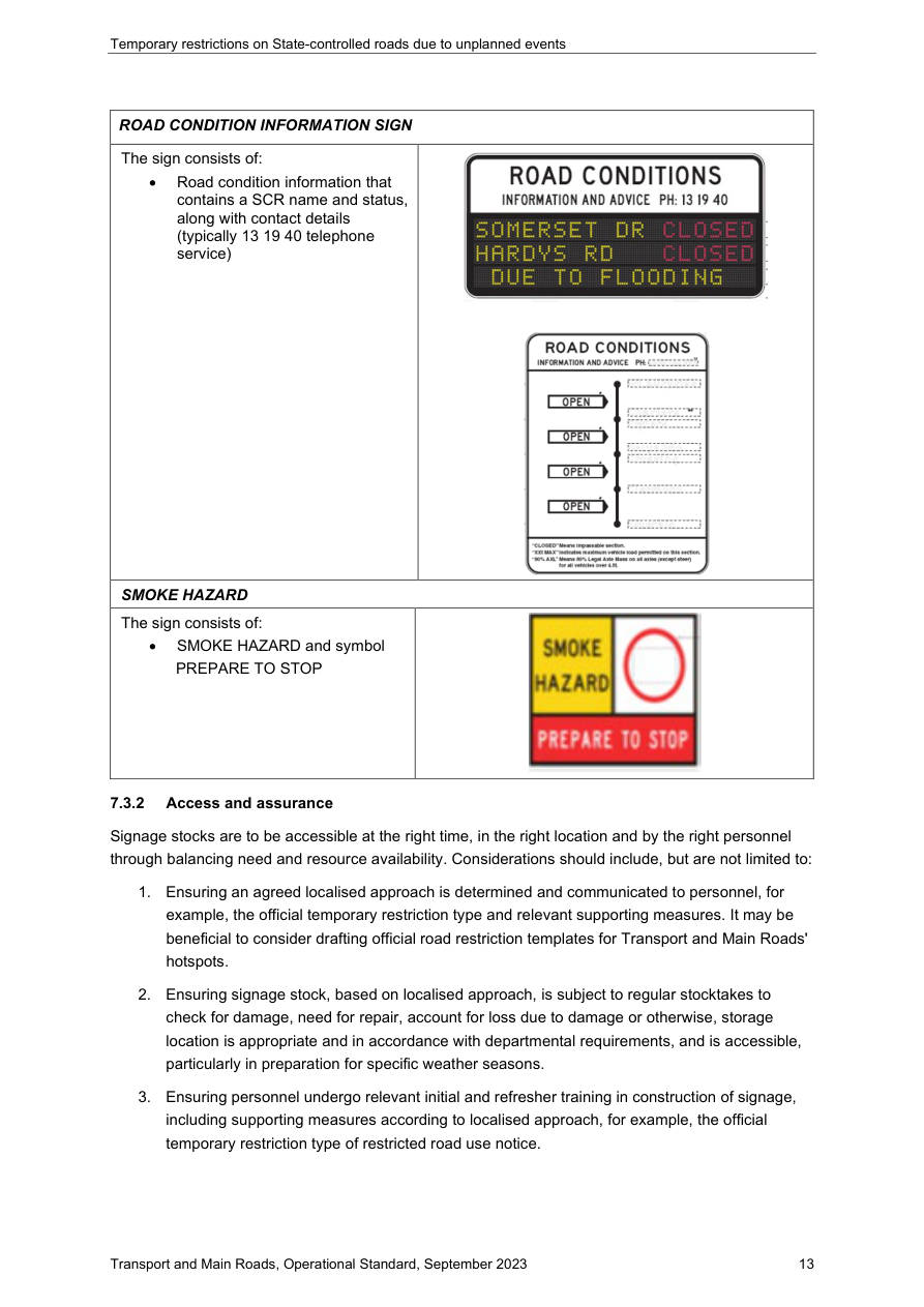 Page 17 of Op Std Temporary Restrictions (Unplanned Events)