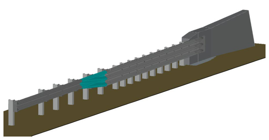 Drawing on page 22 of Accepted Road Safety Barrier Systems & Devices
