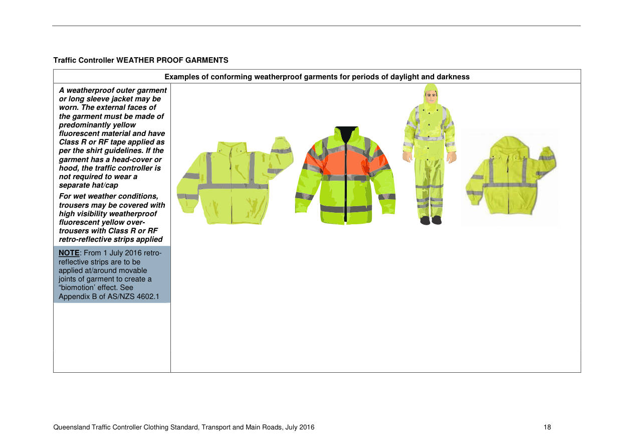 Page 21 of TC Clothing Standard