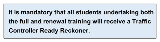 Drawing on page 1 of TC Course Info & FAQ