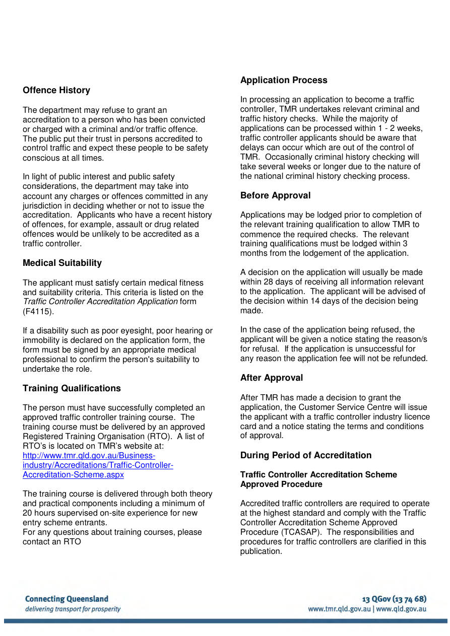 Page 2 of How to Become an Accredited TC