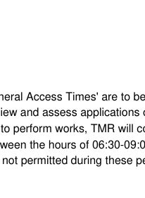 Drawing on page 28 of TCP Access Times – Wide Bay/Burnett
