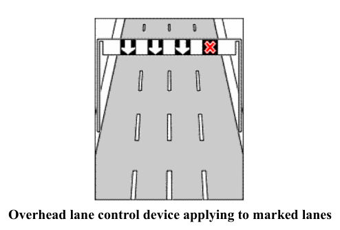 Drawing on page 172 of Qld Road Rules 2009
