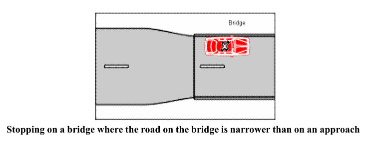 Drawing on page 211 of Qld Road Rules 2009