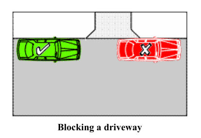 Drawing on page 216 of Qld Road Rules 2009