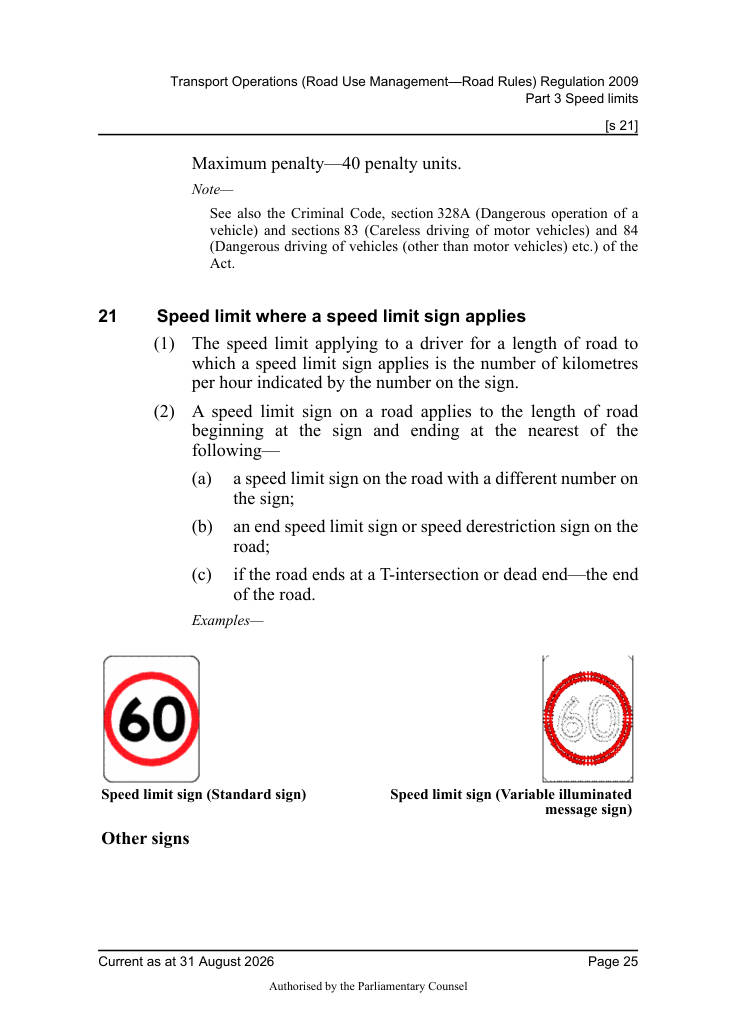 Page 27 of Qld Road Rules 2009