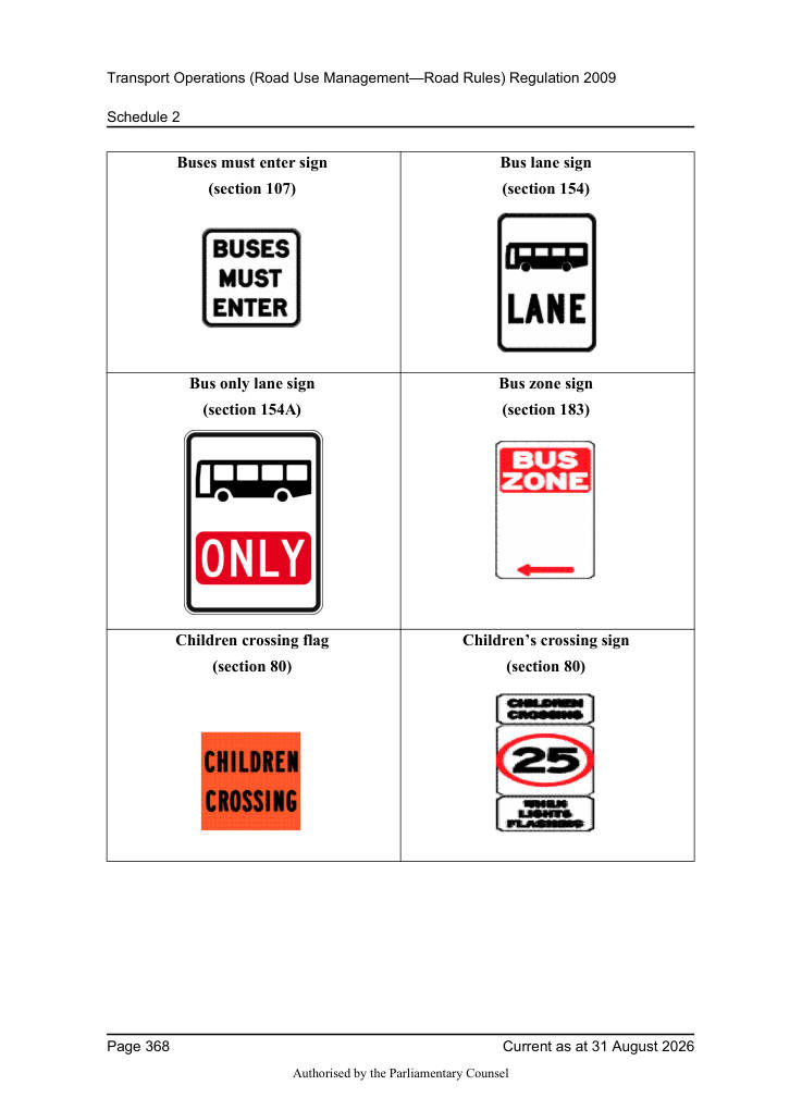 Page 370 of Qld Road Rules 2009