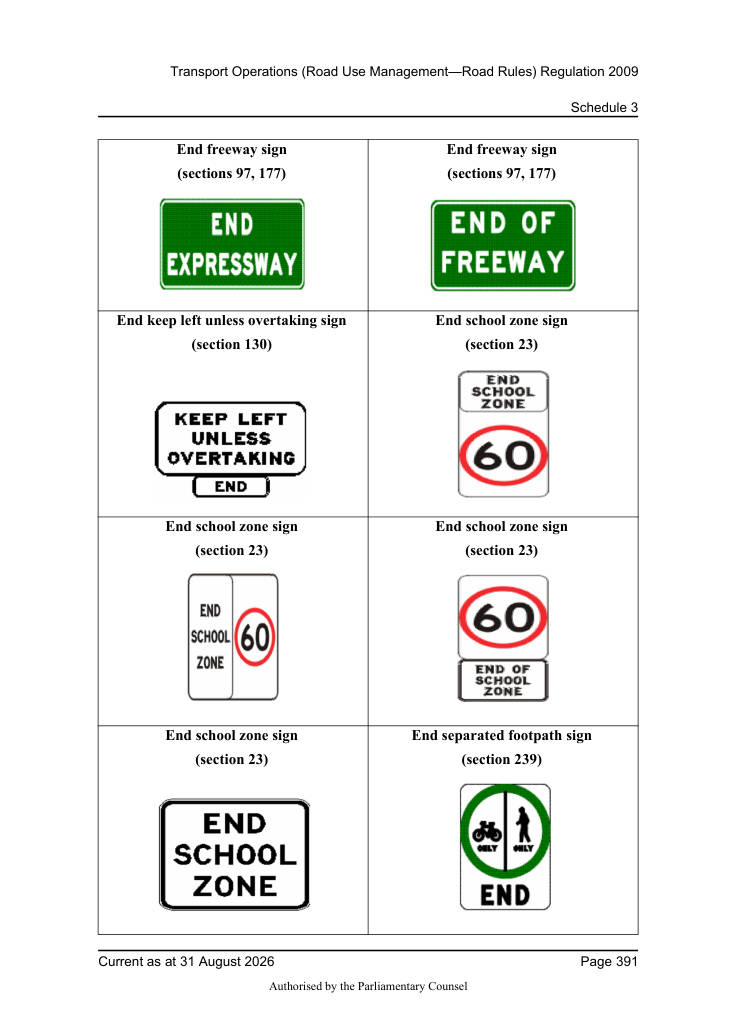 Page 393 of Qld Road Rules 2009