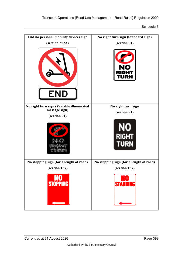 Page 401 of Qld Road Rules 2009