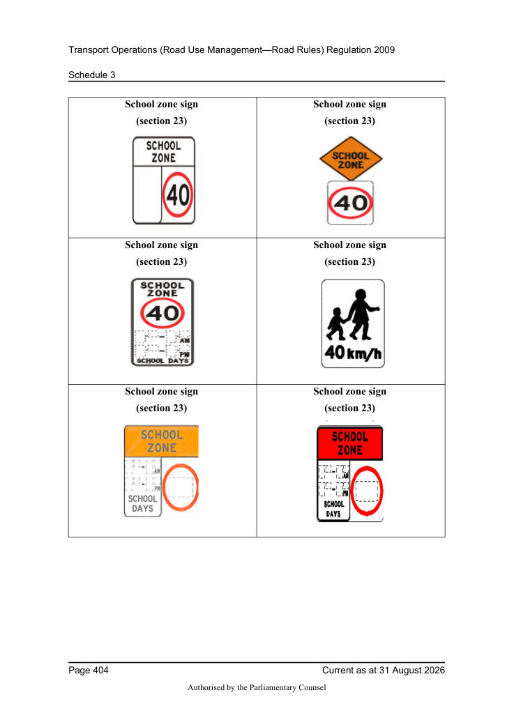 Page 406 of Qld Road Rules 2009