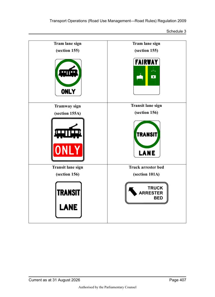 Page 409 of Qld Road Rules 2009