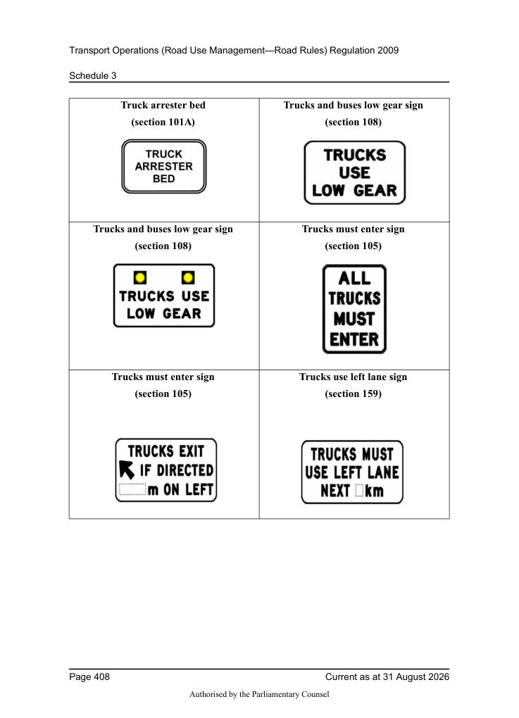 Page 410 of Qld Road Rules 2009