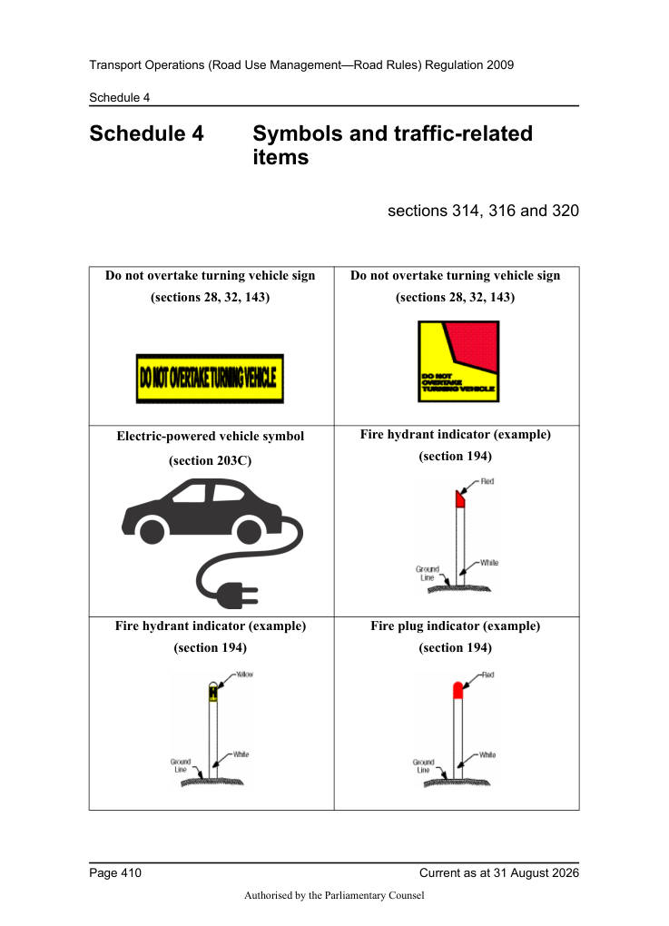 Page 412 of Qld Road Rules 2009
