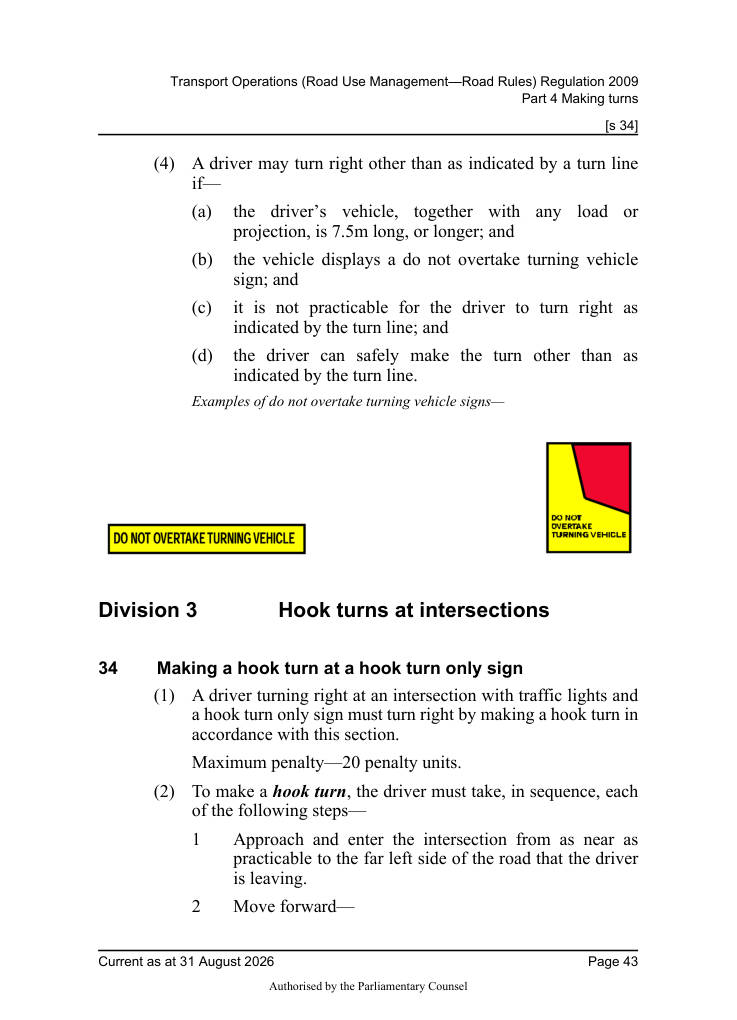 Page 45 of Qld Road Rules 2009