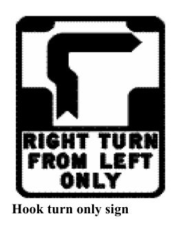Drawing on page 46 of Qld Road Rules 2009
