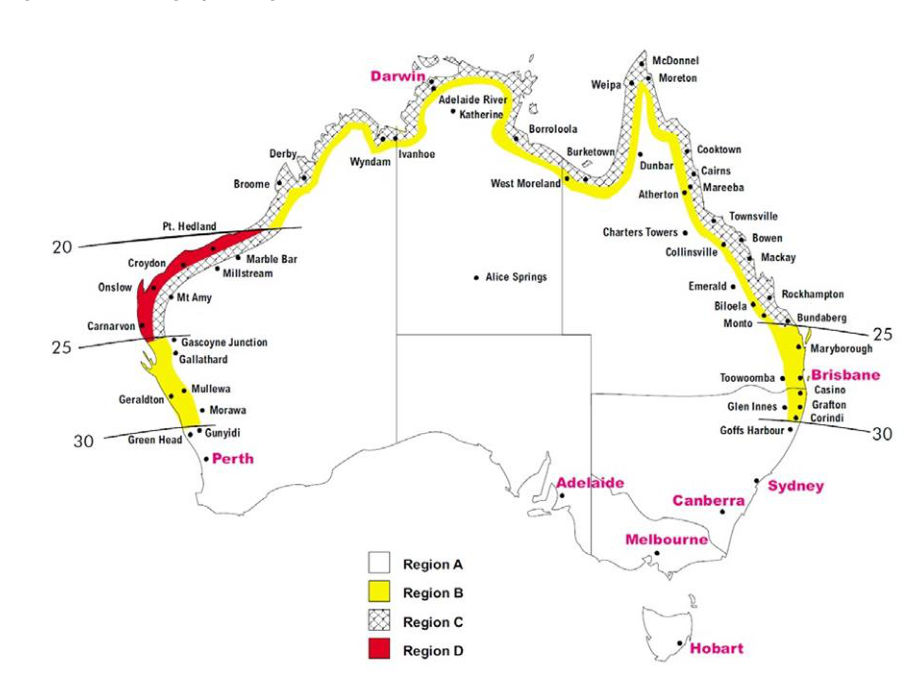 Figure 2.10 – Geographic region
